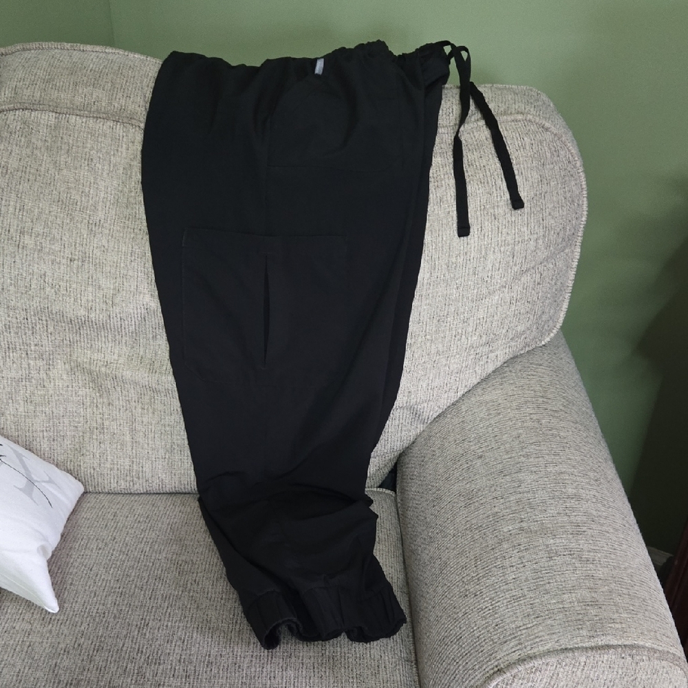 Black Drawstring Pants